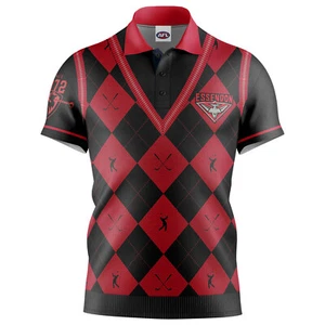 Essendon Bombers AFL Fairway Golf Polo T Shirt Sizes S-5XL! - Picture 1 of 3