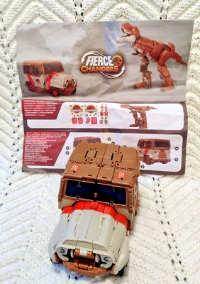 Jurassic World Fierce Changers Chase 'N Roar Tyrannosaurus Rex Action Figure - Image 1 of 4