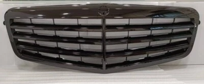 2010-13 for Mercedes E63AMG E350 E400 E500 W212 Grille Gloss Black Pre-Facelift - Image 1 of 4