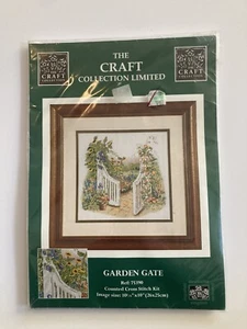 The Craft Collection Limited: Cancello da Giardino - (26x25cm) Kit Punto Croce Contato - Foto 1 di 2