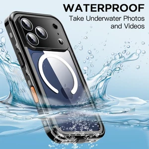 Waterproof Case For iPhone 17 Pro Max 17 Pro Heavy Duty Shockproof MagSafe Cover - Bild 1 von 20