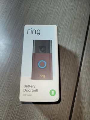 Timbre Ring Batería Vista Completa Video HD/Bronce Veneciano. TOTALMENTE NUEVO Foto 1 de 3