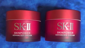 2 x SK-II Skinpower Advanced Cream .4 oz cada tamaño de viaje - Imagen 1 de 3