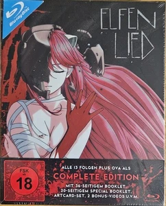 Elfen Lied - Die komplette Serie 2 Blu Ray Box  Complete Edition Booklet NEU OVP - Picture 1 of 1