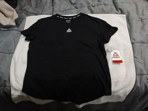 Women’s Reebok T-Shirt Soft Comfortable New Center Logo Lightweight XS - Picture 1 of 6