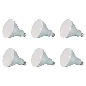 Satco 16.5W - LED BR40 - 4000K - Medium - Dimmable - 6PK - Picture 1 of 2