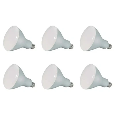 Satco 16.5W - LED BR40 - 4000K - Medium - Dimmable - 6PK - Image 1 of 2