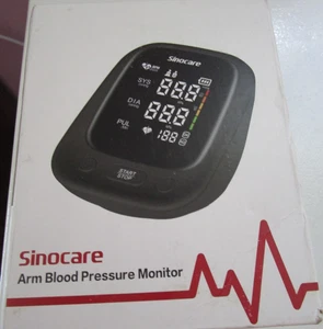 Neu Sinocare Arm Blutdruckmessgerät mit Puls neu in versiegelter Verpackung - Bild 1 von 6