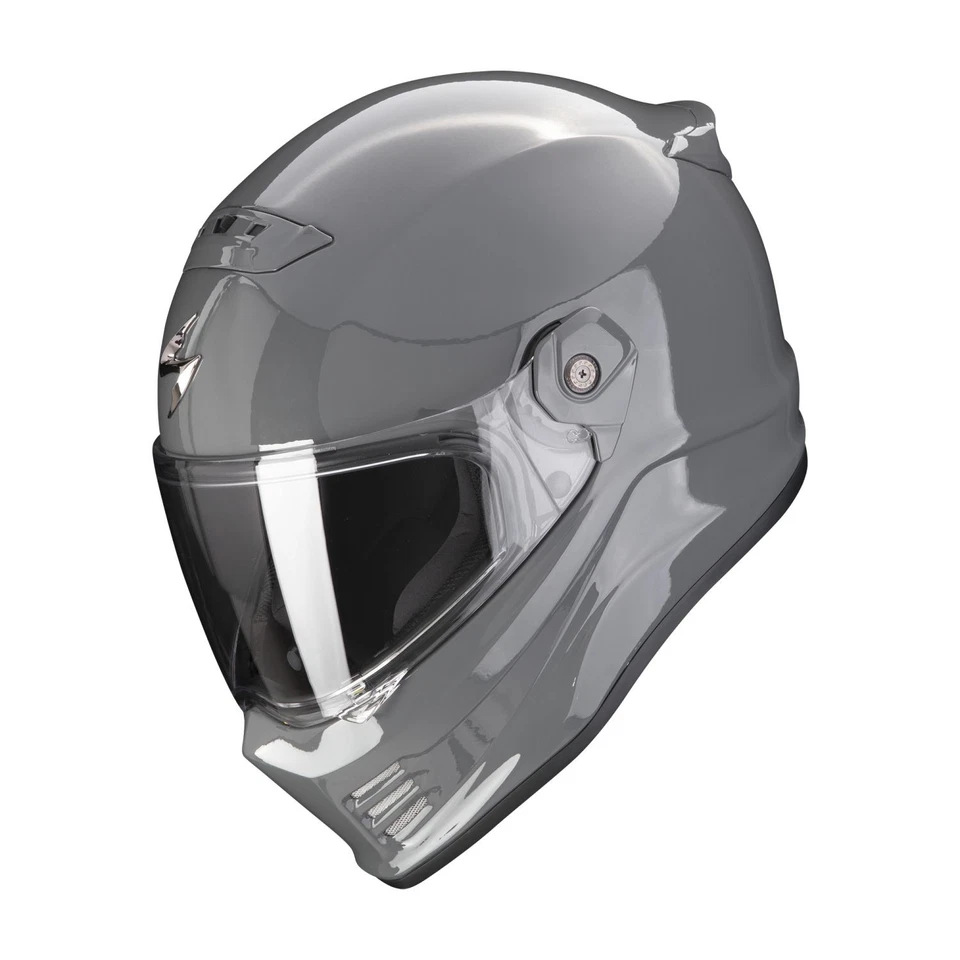 SCORPION Integralhelm COVERT FX SOLID Zement Grau ECE 22.06 - Bild 1 von 1