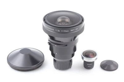 COMO NUEVO Nikon Nippon Kogaku Fisheye-Nikkor 10mm f5.6 180°-OP Lente DF-1... - Imagen 1 de 4