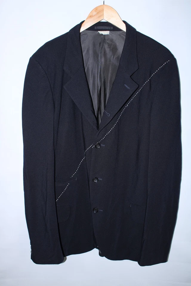 Chaqueta Blazer Comme des Garcons Homme Plus Evergreen Para Hombre Grande Azul Marino Foto 1 de 4