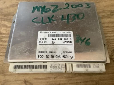 2003 梅赛德斯奔驰 CLK430 ABS 控制模块 0 265 109 470 — 第 1/4 张图片