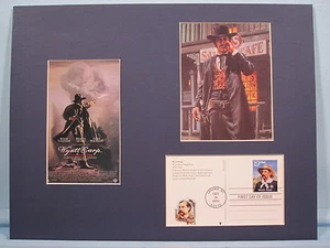 Marshall Wyatt Earp - Hero of the Gunfight at the OK Corral & First Day Cover - Picture 1 of 2