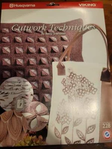 HUSQVARNA VIKING Cutwork Techniques #228 by Betty Svensson Embroidery CD New! - Picture 1 of 4