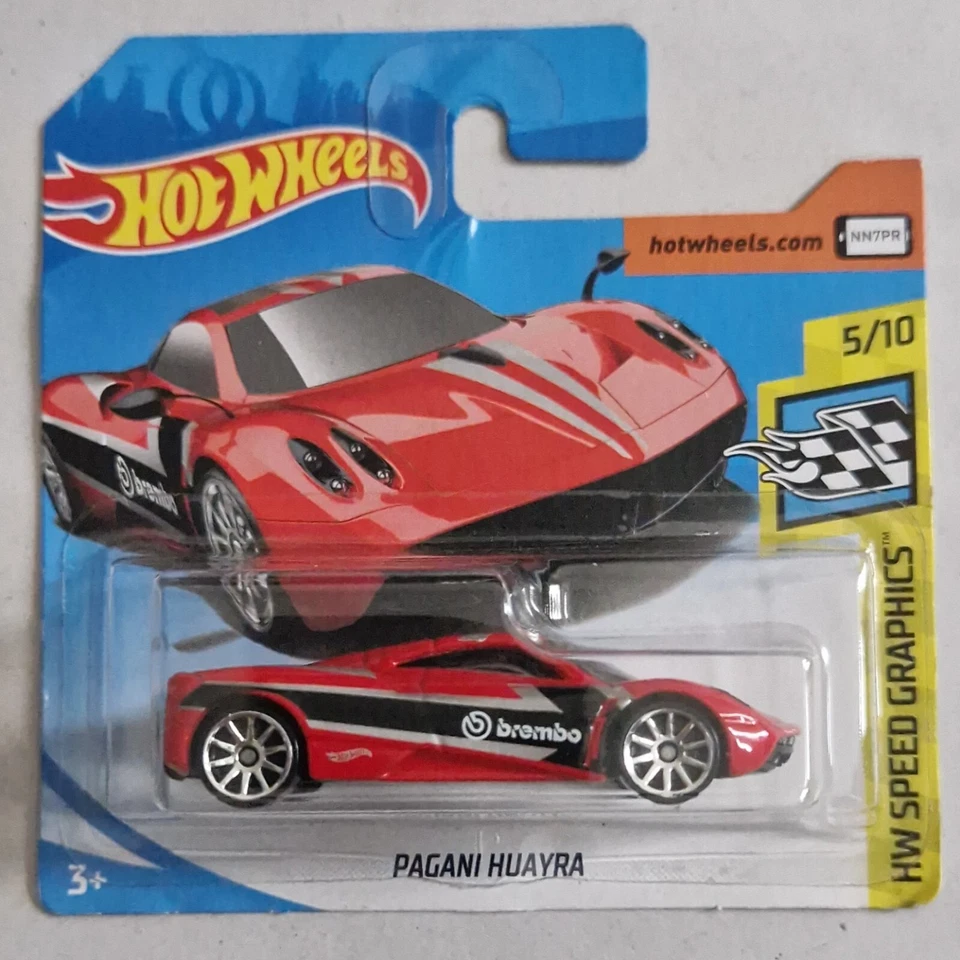 Pagani Hot Huayra Wheels Speed Graphics Red 5/10 New Short Brembo 2019 148/250 - Image 1 of 1
