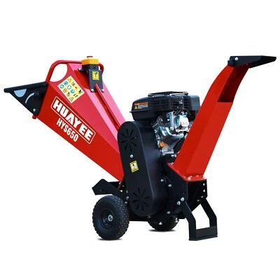 Бензиновый двигатель 6,5 л.с. 196 куб. см EPA 4 дюйма дробилка для древесины ветвей дробилка - Изображение 1 из 4