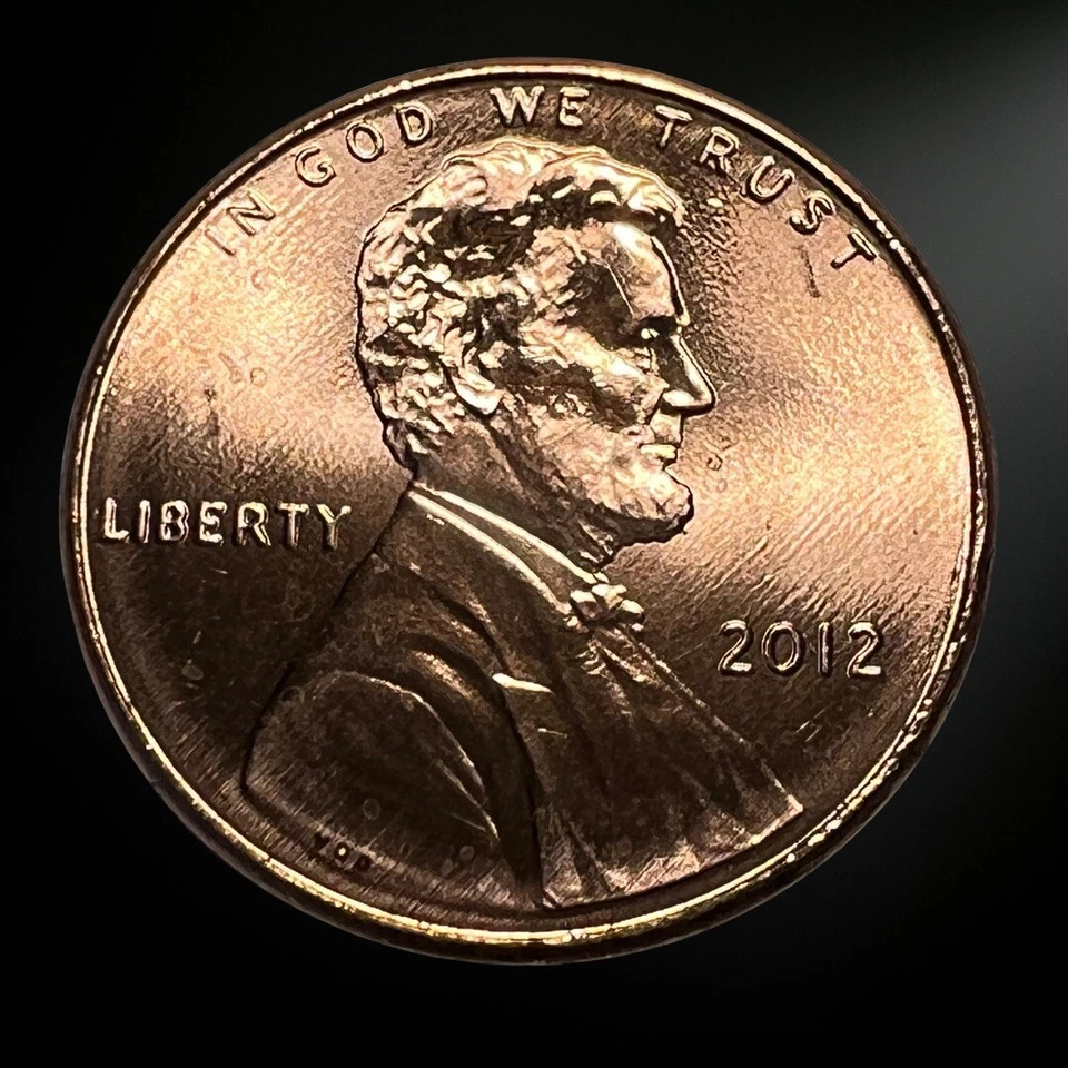 2012 P Philadelphia Lincoln Shield centavo brilhante não circulado (BU) - Imagem 1 de 2