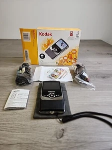 Kodak Zi6 Pocket Video Camcorder Camera HD Black-Tested Works - Picture 1 of 4