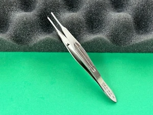 KLS Martin Surgical 4-1/4" Castroviejo Forceps, 1.5mm Tip - Picture 1 of 3