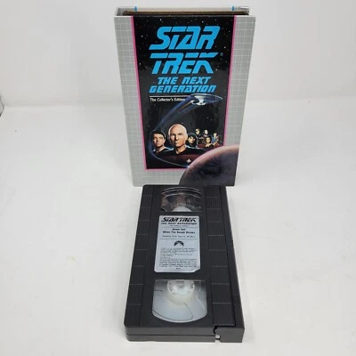 Star Trek Next Generation VHS Collectors Edition Tape Home Soil Bough Breaks - Image 1 of 4