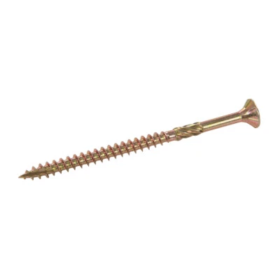 THATCABLE 100pk Super Sharp TORX Drive Wood Screws 5mm x 80mm Countersunk Star Head