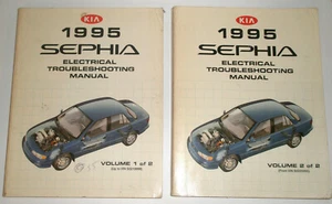 KIA SEPHIA 1995 ELECTRICAL TROUBLESHOOTING MANUALS Vol's 1 & 2 - Picture 1 of 5