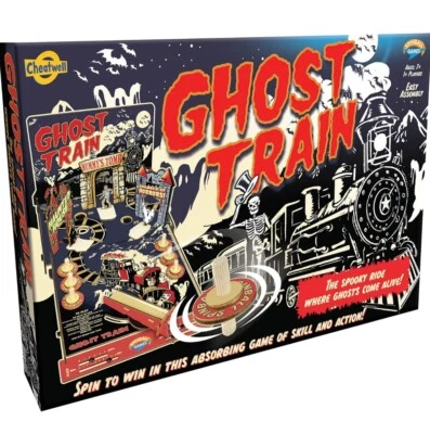GHOST TRAIN Horror Pinball Game Cheatwell / Spinball Games Halloween BRAND NEW - Image 1 of 4