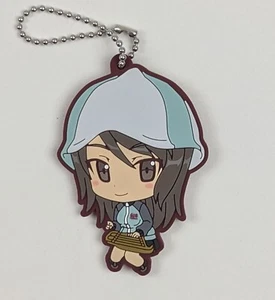 Girls und Panzer das Finale Mika Keychain Rubber Strap Bandai - Imagen 1 de 3