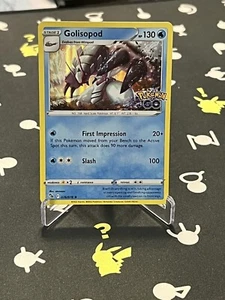 🔵 Golisopod 026/078, Pokemon Go, Pokémon TCG, Holo - Near Mint - Picture 1 of 3