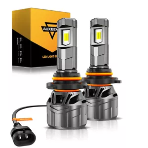 AUXBEAM 9005 HB3 LED Headlight Bulb Conversion Kit High Beam Super White 28000LM - Picture 1 of 12