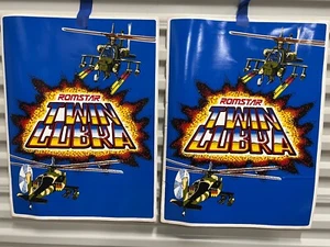 NOS Romstar TWIN COBRA side art set - Picture 1 of 4
