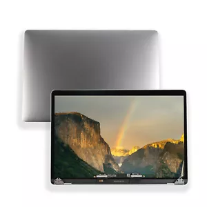 Space Gray LCD Screen+Top Cover For Macbook Pro A1990 15" 2018-2019 EMC3215 3359 - Picture 1 of 8