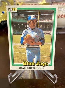 1981 DONRUSS DAVE STIEB #582 1st EDITION COLLECTOR SERIES *MINT* - Bild 1 von 2
