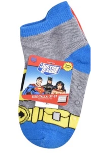 Boy’s Toddler Justice League Gripper Socks, 6pk, 18/24M or 2/4T available - Picture 1 of 3