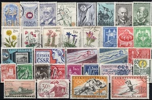 Tschechoslowakei 1960 1962 alte gebrauchte Briefmarken - Bild 1 von 2