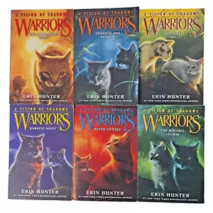Warriors The Apprentice's Quest Erin Hunter 6 PB Books Ages 8+ Fantasy Cats - Picture 1 of 18