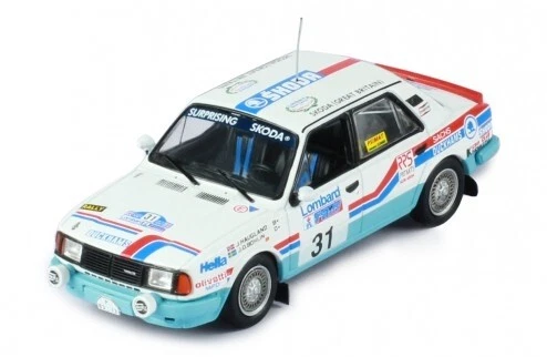 IXO Skoda 130L #31 Haugland RAC Rally 1987 1/43 RAC351