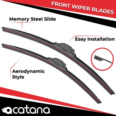 Wiper Blades for Lexus NX 200t 2014 - 2021 10R 15R 26" + 16" Front Windscreen - image 1 of 4