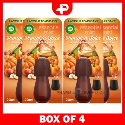 4 recambios de niebla de aceites esenciales naturales Air Wick, mandarina y naranja dulce - 20 ml - Imagen 1 de 4