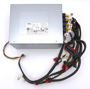 Dell Alienware Aurora R10 R11 R12 1000W Power Supply w/ Cable D1000EGM-00 0PDJK - Picture 1 of 2