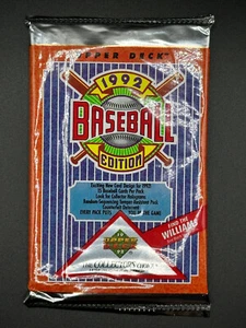 1992 Upper Deck Baseball Low Series Factory Sealed Packs - Picture 1 of 4