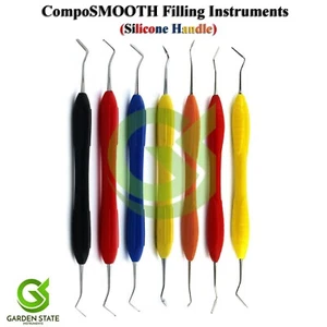 Set Of 7 Modeller Composite Dental Set Filling instrument Restorative Kit - Picture 1 of 8