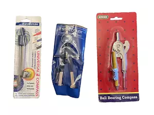 Compass Staedtler Universal 3 Geo Master Masco in Package Office Supplies Draft - Picture 1 of 6