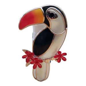Bath & Body Works 5" Toucan Bird Wallflower Plug In Diffuser Nightlight - Picture 1 of 6