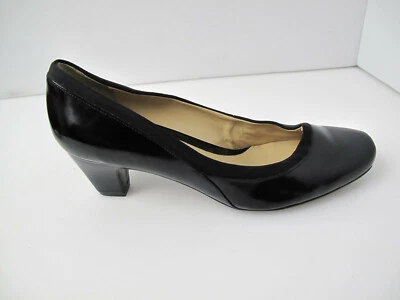 Zapatos de salón Easy Spirit de charol negro con puntera talla 8,5 Foto 1 de 4