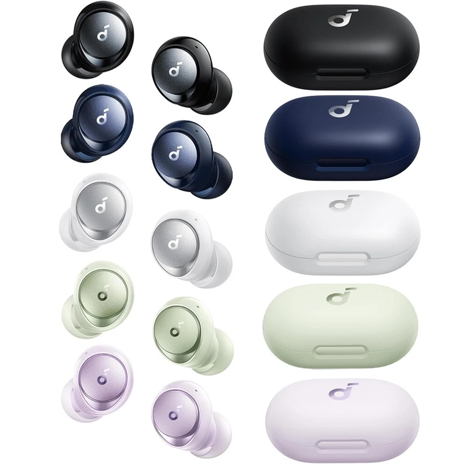 Soundcore Space A40 True Wireless Earbuds Auto-Adjustable ANC 98% Reduce Noise - Image 1 of 1