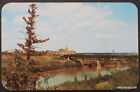 High Level Bridge Edmonton Alberta Saskatchewan River  Vintage Postcard Unused