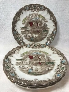 Johnson Brothers Heritage Hall 5 1/2 In Saucer Set Of 4 - Picture 1 of 2