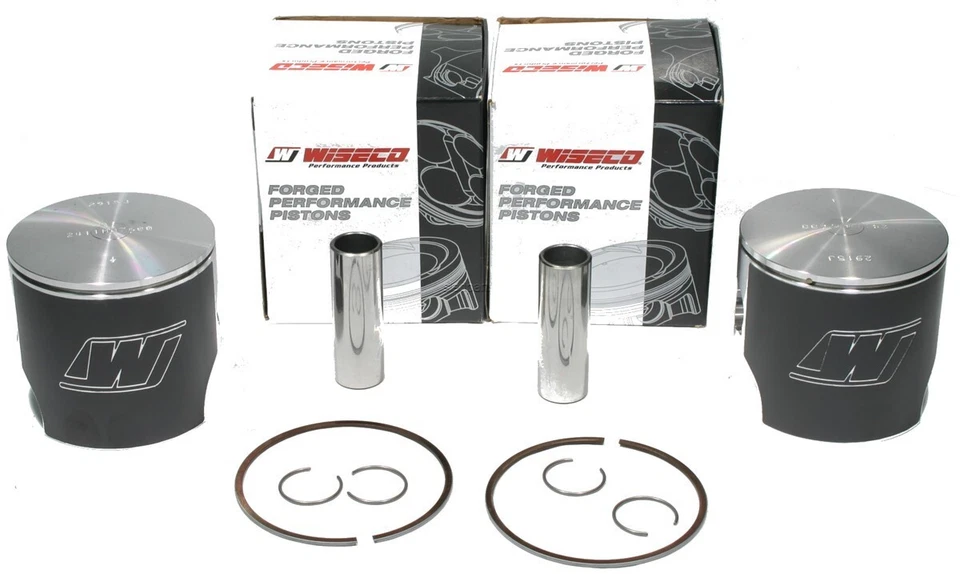 Pistões Ski-Doo Skandic 600 WT LC, 2001-2004, Wiseco Std; PAR 2411M07600 - Imagem 1 de 1