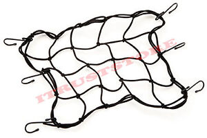 MOTORCYCLE CARGO HOLD DOWN HOLDING NET NETTING SET ATV BUNGEE BUNGIE CORD